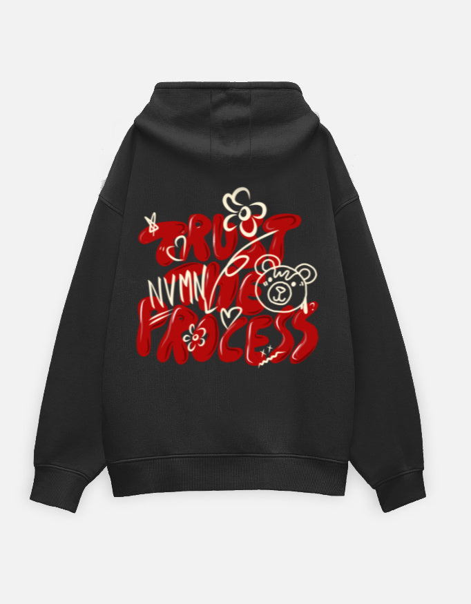 "TRUST THE PROCESS" Oversized Hoodie
